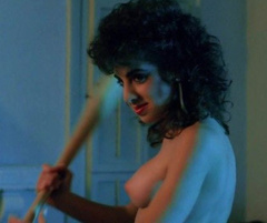 1. Esther Elise Naked – Hollywood Chainsaw Hookers, 1988