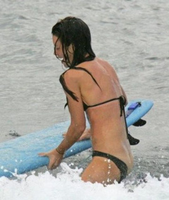 1. Evangeline Lilly – Bikini slip, 2007
