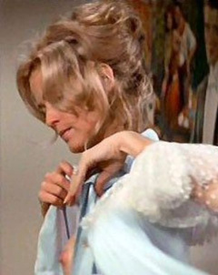 1. Farrah Fawcett Naked – Myra Breckinridge, 1970