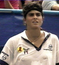 2. Gabriella Sabatini – see through