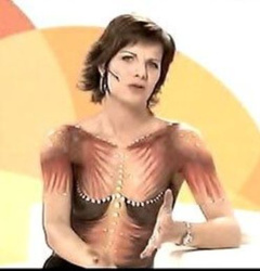 3. Geena Lisa Naked – bodypaint, 2005