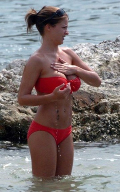 2. Gemma Atkinson – red bikini, 2008