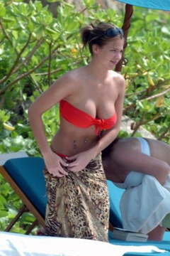 5. Gemma Atkinson – red bikini, 2008