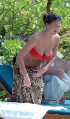 9. Gemma Atkinson – red bikini, 2008