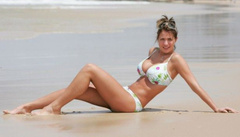 2. Gemma Atkinson – white bikini, 2007