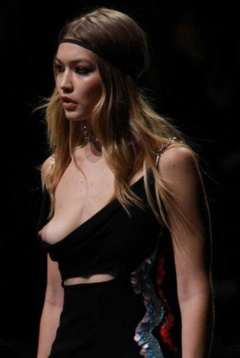 2. Gigi Hadid – nip slip, 2016