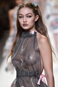4. Gigi Hadid – see through, 2016