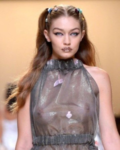 5. Gigi Hadid – see through, 2016