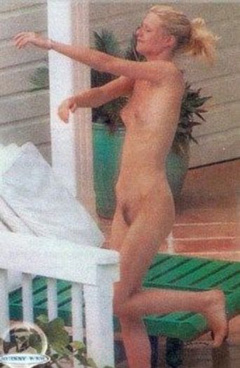 5. Gwyneth Paltrow – caught nude , 1998