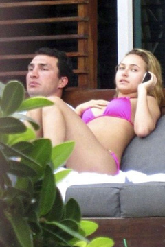 8. Hayden Panettiere – pink bikini, 2010