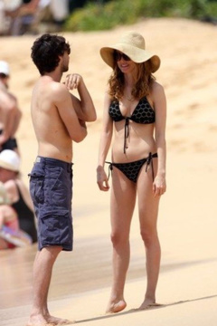 2. Heather Graham – black bikini, 2009