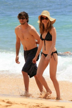 6. Heather Graham – black bikini, 2009