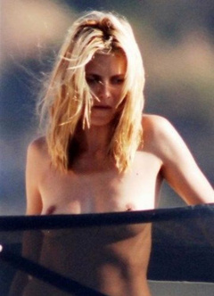 2. Heidi Klum – topless on a yacht, 2008