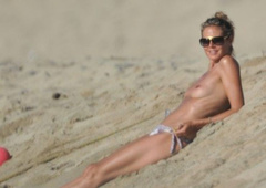 1. Heidi Klum – topless, 2011