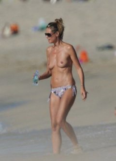 4. Heidi Klum – topless, 2011
