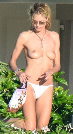 4. Heidi Klum – topless, 2014