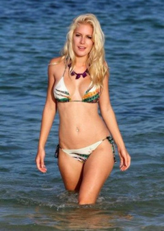 2. Heidi Montag – bikini, 2009