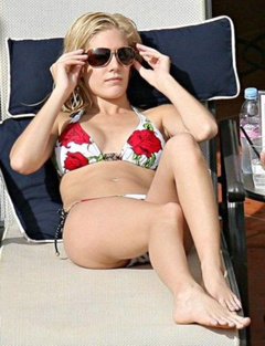3. Heidi Montag – red bikini, 2007