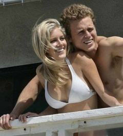 4. Heidi Montag – white bikini, 2007