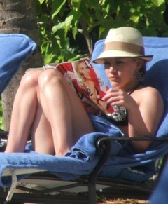 3. Hilary Duff – black bikini, 2009