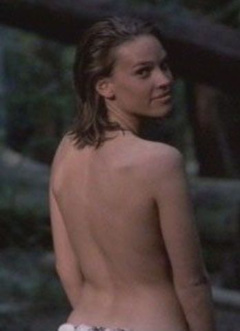 1. Hilary Swank Naked – Heartwood, 1998