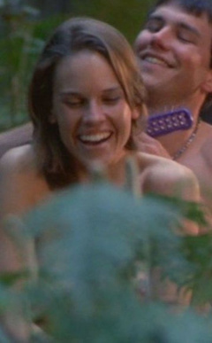4. Hilary Swank Naked – Heartwood, 1998