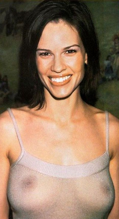 6. Hilary Swank See-Through – National Board of Review Awards, 2001