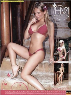 1. Holly Mcguire Naked – 2009 Calendar, 2008