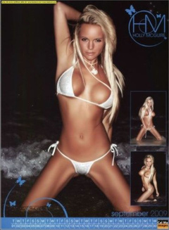 2. Holly Mcguire Naked – 2009 Calendar, 2008