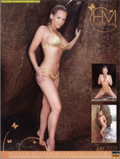 4. Holly Mcguire Naked – 2009 Calendar, 2008