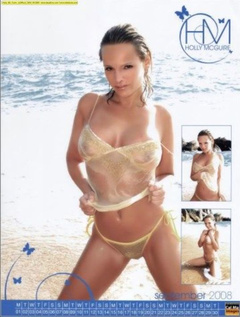 14. Holly Mcguire Naked – 2009 Calendar, 2008