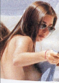 1. Ivanka Trump – Topless sunbathing, 2001