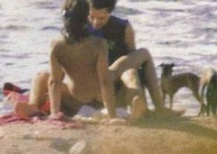 2. Jade Jagger Naked – Having Sex on the Beach, 2001