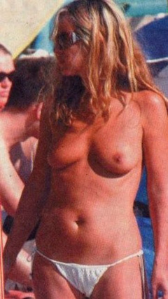 1. Jade Jagger – Topless sunbathing, 2006