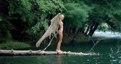 6. Jaime King Naked – Happy Campers, 2001