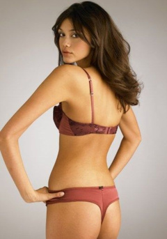 1. Jamie Gunns – Lingerie photoshoot, 2008