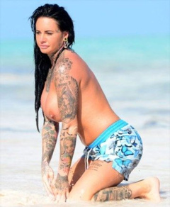 3. Jemma Lucy – topless, 2017