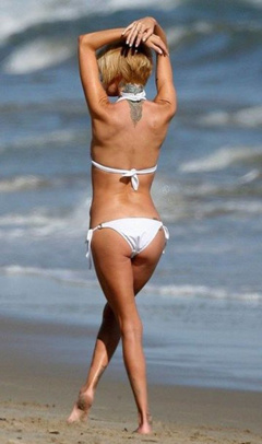 4. Jenna Jameson – bikini at the beach, 2007