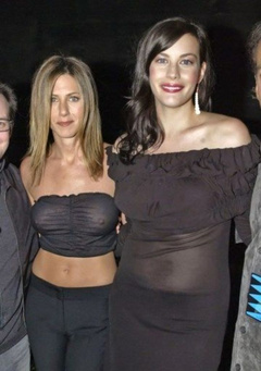 6. Jennifer Aniston See-Through – MTV Icon Aerosmith, 2002