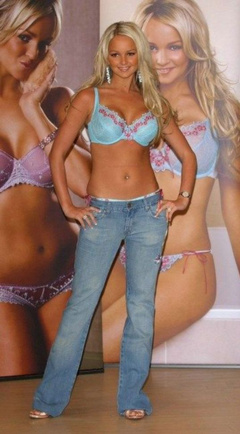 5. Jennifer Ellison – Young Attitude Lingerie launch, 2005
