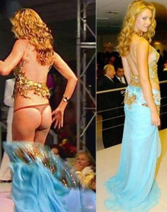 4. Jennifer Hawkins Sexy – Westfield fashion show, 2005