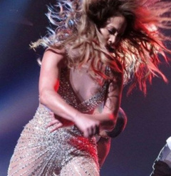 1. Jennifer Lopez – nipple slip, 2012