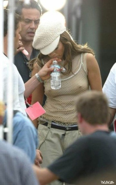 9. Jennifer Lopez – see through top, 2002