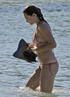 4. Jennifer Morrison – red bikini, 2008