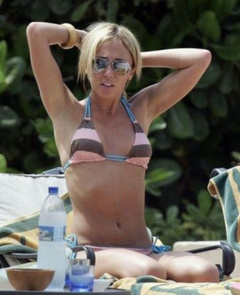 4. Jenny Frost – pink bikini, 2004