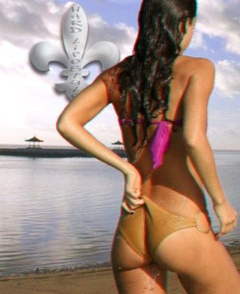 16. Jessica Alba – bikini at the beach, 2006