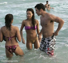 4. Jessica Alba – bikini at the beach, 2006
