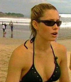 2. Jessica Biel Sexy – E! Celebrity Adventures, 2001