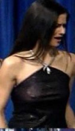 2. Jill Hennessy See-Through – Late Night with Conan O'Brien,, 2001