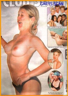 2. Jo O'Meara Topless – Sunday Sport, 2001